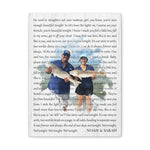 Canvas Printify Wraps 12x16 - The Story - Noah & Sarah