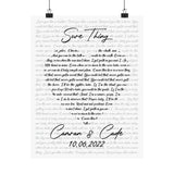 Printify Matte 11x14 Poster - Sure Thing - Camran & Cade 10.06.2022