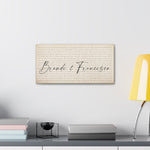 Canvas Gallery Wraps Printify 20x10 - Brandi & Francisco - the end