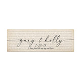 Printify Canvas Gallery Wraps 36x12 - Longer Than Gary & Holly 2-28-18 - I Have Found The One