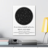 Printify Canvas Gallery Wraps 18x24 - BRIAN AND MIKE - Carnegie Mellon University