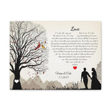 Printify Canvas Gallery Wraps 16x12 - Love - Vivian & Cale 7/1/2023