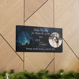 Printify Canvas Gallery Wraps 20x10 - Lauren and Jack Engagement Day - Under This Sky, We Became Mr. and Mrs.