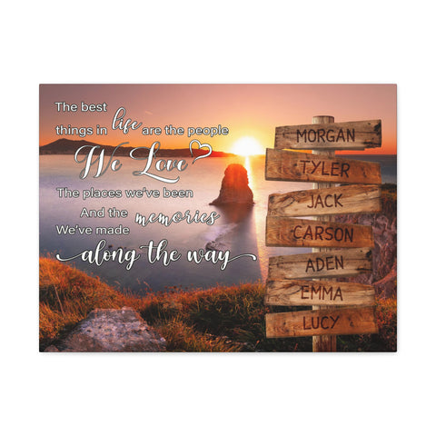 Canvas Wraps Printify 24x18 - Quote C - Morgan Lucy