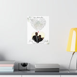 Printify Premium Matte 11x14 Poster - You're Still the One - Happy 24th Year Anniversary Jerry & Shell