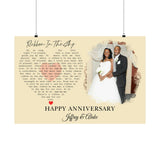 Printify Matte 30x20 Poster - Ribbon In The Sky - Jeffrey & Alake