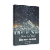 Canvas Gallery Wraps Printify 12x16 - Jason & Sheila - June 25, 1996