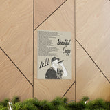 Printify Premium Matte 11x14 Poster - Beautiful Crazy - Design 1