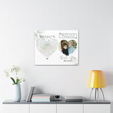 Canvas Printify Wraps 30x24 - Denton & Robin - 08-16-1974