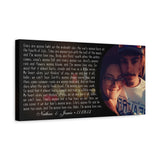 Jondo Canvas 20x10 - Nathan & Jamie 11-08-13