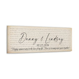 Canvas Gallery Wraps Printify 36x12 - Danny & Lindsay 10/22/2016 - Honeybee