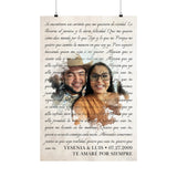 Printify Poster 20x30 - Quiero Que Seas Tú - Yesenia & Luis 07/27/2009