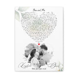 Canvas Printify Wraps 12x16 - You and Me - Chris & Krystin 9/16/2023