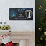 Printify Canvas Gallery Wraps 20x10 - Under This Sky It All Began - Jeffrey and Stephanie