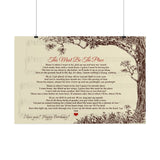 Jondo Matte Poster 30x20 - This Must Be The Place - Happy Birthday!