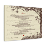 Canvas Printify Wraps 24x18 - More Doug and Carol