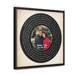 Canvas Printify Frame 16x16 - This I Promis You - Jeanne & Jay