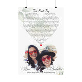 Printify Poster Matte 20x30 - The Best Day - Charlotte & Mom 5/26/2023