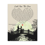 Printify Canvas Gallery Wraps 16x20 - Could I Have This Dance - Florence & Joe 06-15-2003