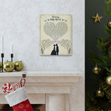 Printify Canvas Gallery Wraps 11x14 - I Cross My Heart - Design 3