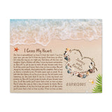 Canvas Printify Wraps 20x16 - James and Rachel - Beach Sand