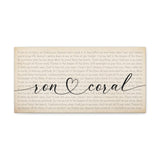 Canvas Printify Wraps 24x18 - Keeper Stars - Ron & Coral