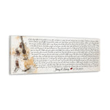 Canvas Printify Wraps 36x12 - Jimmy & Lindsay - 07.20.2024