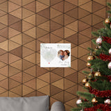 Premium Matte Printify Poster 14x1 - Jennifer & Jerry 9-19-1998 - 25th Wedding