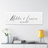 Canvas Gallery Wraps Printify 60x20 - Mikko & Laurie 10/24/2019 - I Put a Spell on You