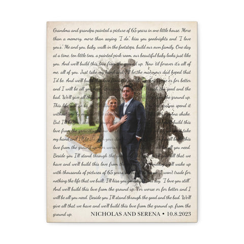 Canvas Gallery Wraps Printify 12x16 - Nicholas and Serena - 10-8-2023