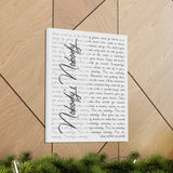 Printify Canvas Gallery Wraps 16x20 - Nobody's Nobody - stay within yourself