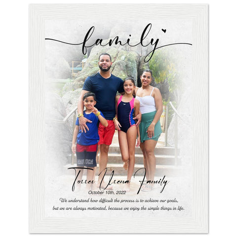Gelato Premium White Framed 6x8 - Torres Urena Family - October 10th, 2022