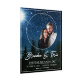Jondo 11x14 Poster - Brandon & Tesia - Background E