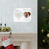 Premium Matte Printify Poster 14x1 - Jennifer & Jerry 9-19-1998 - 25th Wedding