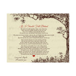 Printify Matte 14x11 Poster - If I Should Fall Behind - Larry and Angela
