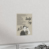 Printify Premium Matte 11x14 Poster - Beautiful Crazy - Design 1