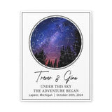 Jondo Canvas 1.25" - Trevor & Gina - October 20th, 2024