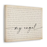 Canvas Printify Wraps 14x11 Vintage - My Angel - The Whole Sky
