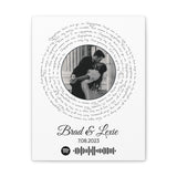 Printify Canvas Gallery Wraps 11x14 - Unforgettable Brad & Lexie - 7.08.2023