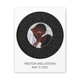 Printify Canvas Gallery Wraps 11x14 - Preston and Lateisha - May 21, 2023 - You and I