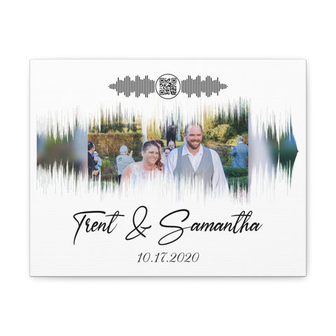 Canvas Gallery Wraps Printify 14x11 - Trent & Samantha - 10/17/2020