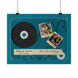 Printify Poster 14x11 - Vince and Jeffane 10.20.22 - Nothing For Christmas