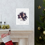 Printify Premium Matte 11x14 Poster - I Hope You Dance - Gail & Joe 10/31/39