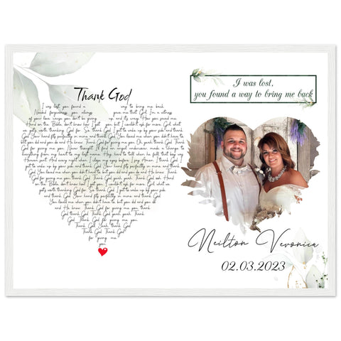 Gelato Premium White Framed 24x18 - Neilton & Veronica - 02-03-2023