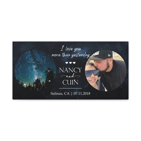 Canvas Printify Wraps 20x10 - Nancy & Cuin - 07.11.2018