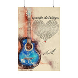 Matte Printify Poster 24x36 - Waiting for a Girl Like You