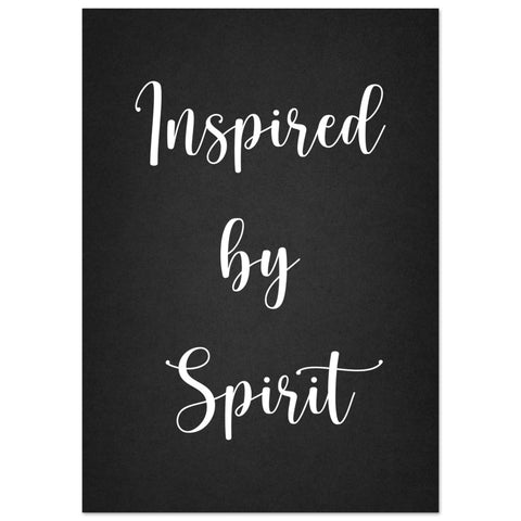 Gelato Premium Matte 8x12 Poster - Inspired by Spirit - Vertical Dark Font 3