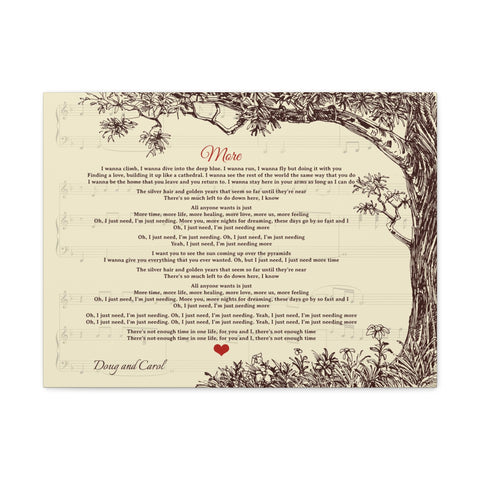 Canvas Printify Wraps 24x18 - More Doug and Carol