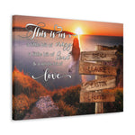 Canvas Gallery Wraps Printify 24x18 - Quote A - Sign Street - Brenda