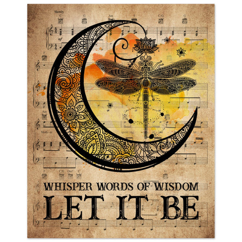 Gelato Premium Matte 16x20 Poster - Let It Be - Design 1